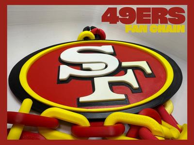 San Francisco 49ers Fan Chain