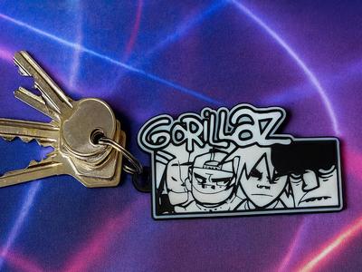 Gorillaz KEYCHAIN