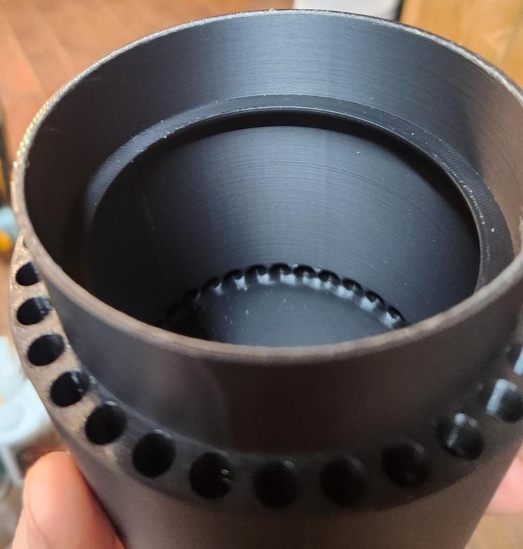 Radon Vent Muffler 3in pipe