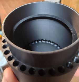 Radon Vent Muffler 3in pipe