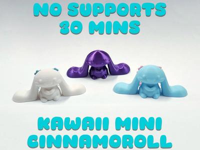 Kawaii Mini Cinnamoroll, No Supports, Quick Print
