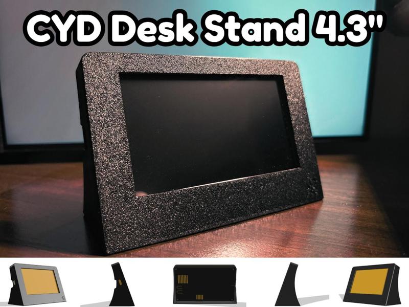 CYD Desk Stand - 4.3" Display ESP32-8048S043