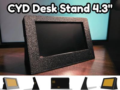 CYD Desk Stand - 4.3" Display ESP32-8048S043