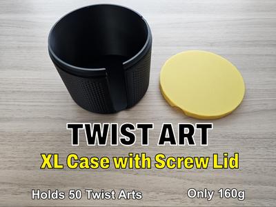 Twist Art XL Case (Screw Lid)