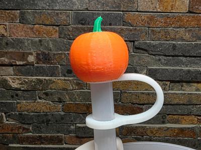 Pumpkin Straw Topper