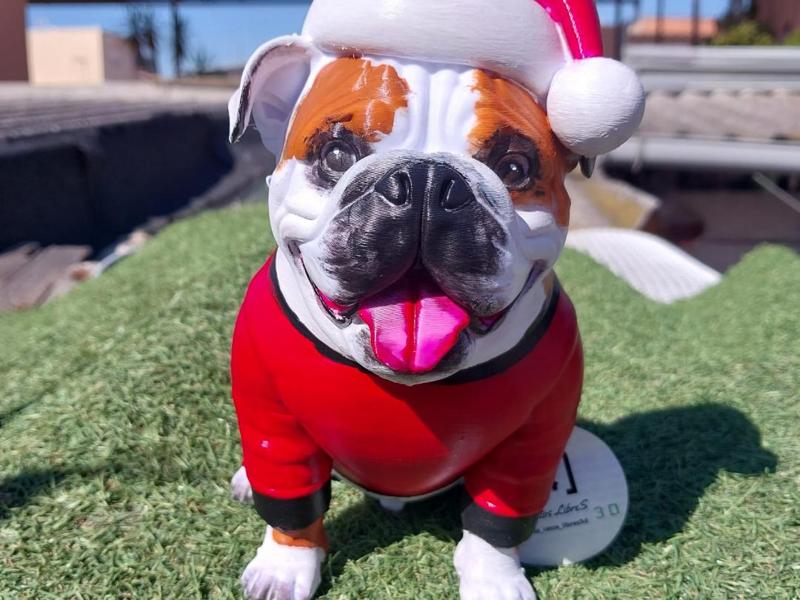 English Bulldog Christmas