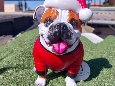English Bulldog Christmas