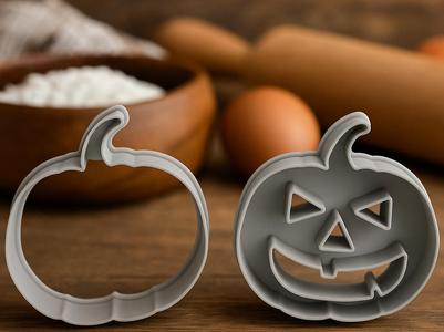 Halloween pumpkin cookie cutter
