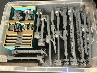 Kill Team Tomb World Terrain Organizer