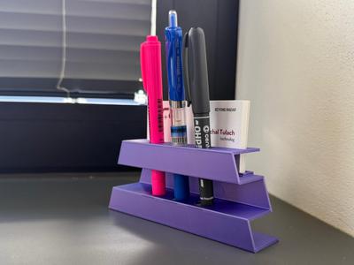 design stand for pens and business cards