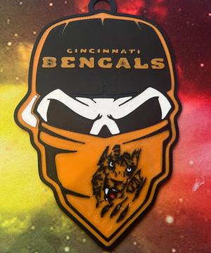 Cincinnati Bengals Skul Chain **TWO VARIANTS**