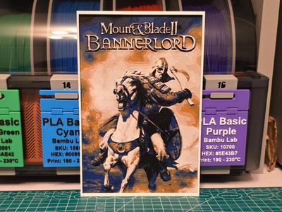 Mount & Blade II: Bannerlord Poster - Hueforge Art