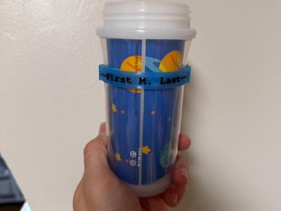 Bottle Name Tag