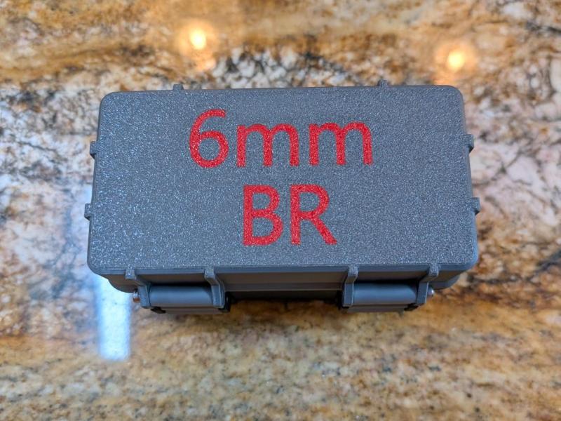 6mm BR 50rnd Ammo Box