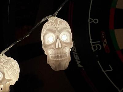 Skull String Lights