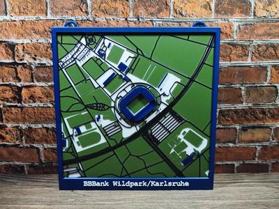 BBBank Wildpark Stadium - Karlsruher SC 3DMiniature