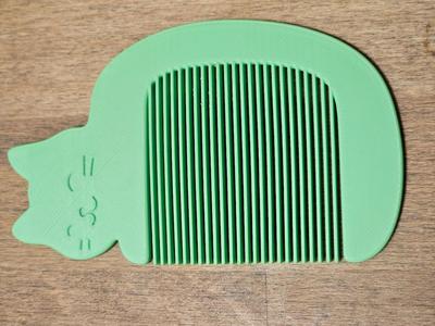 Cat-shaped hair comb #3
