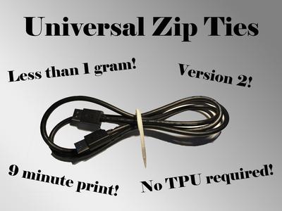 Advanced Reusable Optimized Zip Tie V2