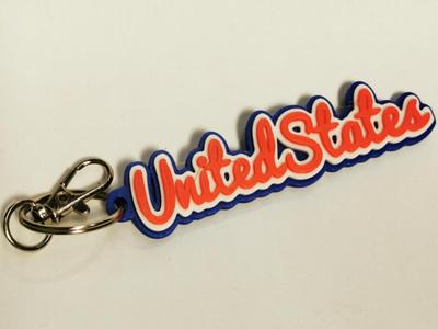 United States USA Keychain