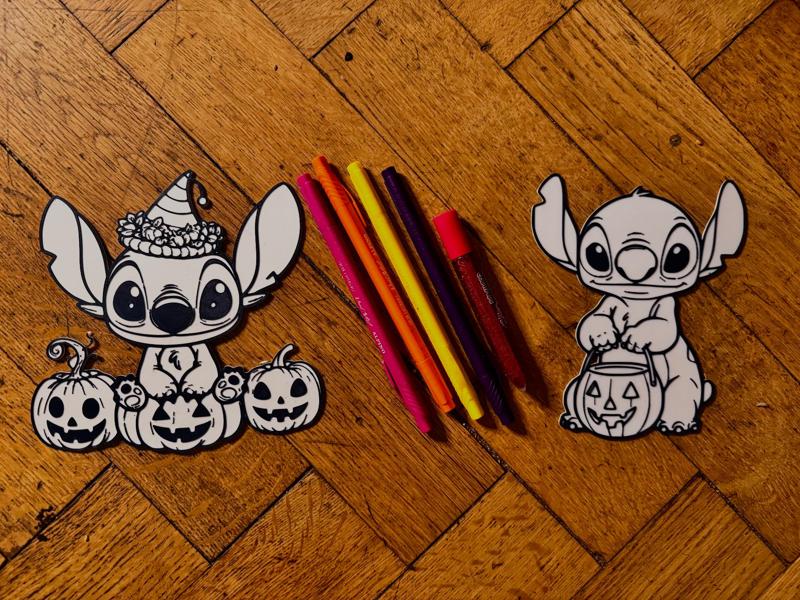 Ausmalbilder Stitch Halloween Nr.3