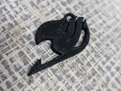 Fairy tail symbol keychain
