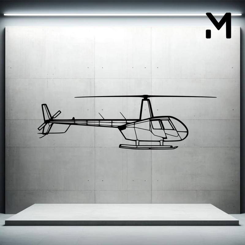 Wall Silhouette: 747 200b