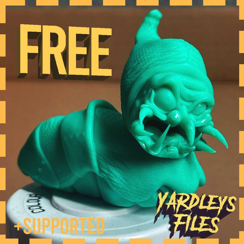 FREE Sinister Slug Monster  (Personal Use Only)