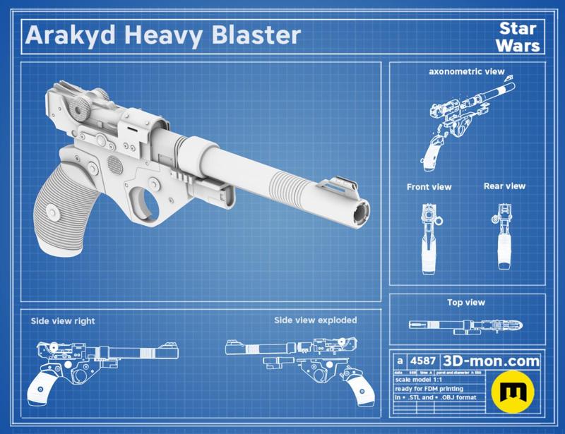 Arakyd Heavy Blaster - Jedi Survivor