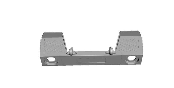Bumper Ural 10 scale