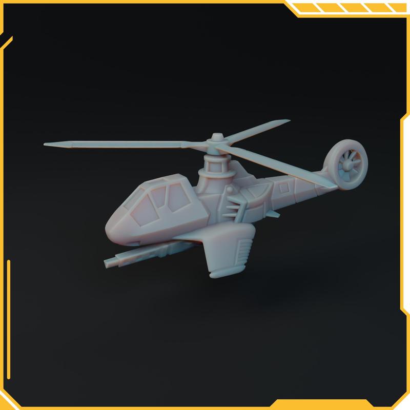 Yellow Jacket Helicopter