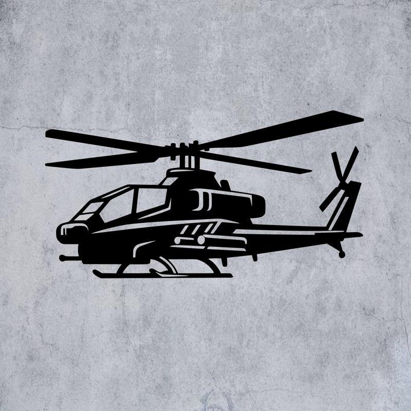 AH-1 COBRA ATTACK HELICOPTER | 2D WALL ART