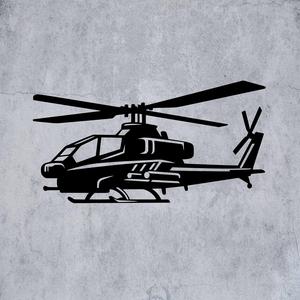 AH-1 COBRA ATTACK HELICOPTER | 2D WALL ART