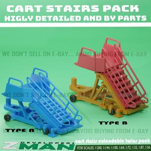 BOARDING STAIRS FOR AIRCRAFT (TWINS PACK)