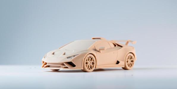 Lamborghini Huracan STO 3D Car Model