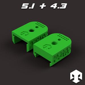 Height Matched Hi Capa Baseplates (4.3/5.1)