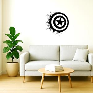 captain america shield wall decoration