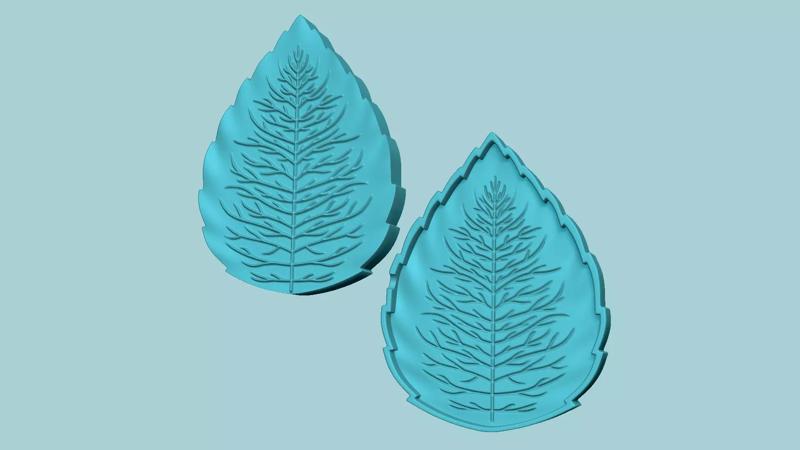 Peaked Leaf - Molding Arrangement EVA Foam Craft