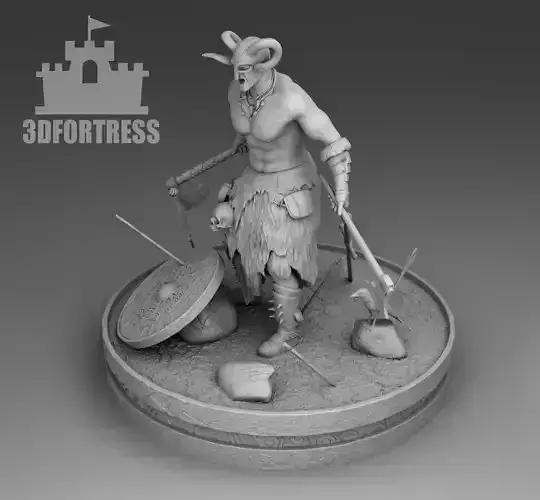 Viking Berserk 3D print model