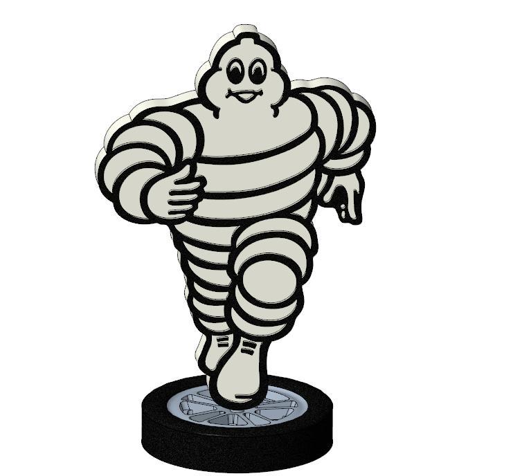 Michelin Bibendum running home decoration