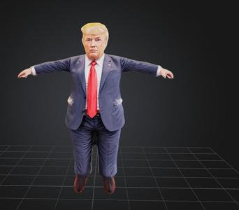 DBX Donald Trump Comic Toy
