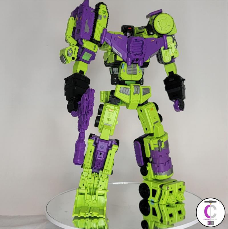 Transformers Upgrade Kit for Devestator Lucky Cat Micro Cosmos Riki-Oh