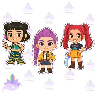 HUNTRIX COOKIE CUTTER / KPOP DEMON HUNTERS / KPOP FEMALE WARRIORS