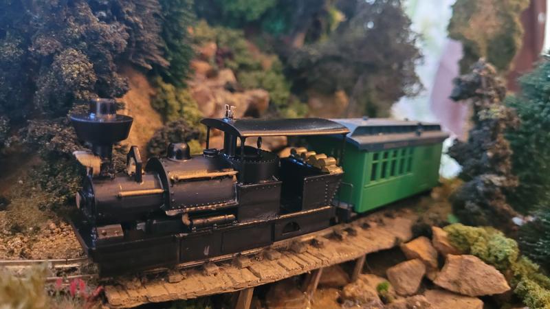 oo9 / HOn30 / Hoe Baldwin loco works style tram loco for Kato 109