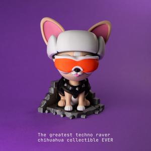 Chucho the Techno Raver - Collectible toy