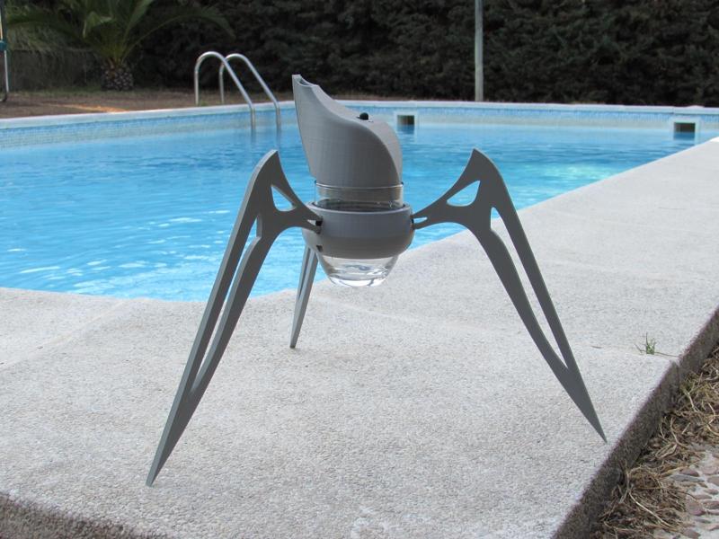 Araña Luminiscente de Jardín