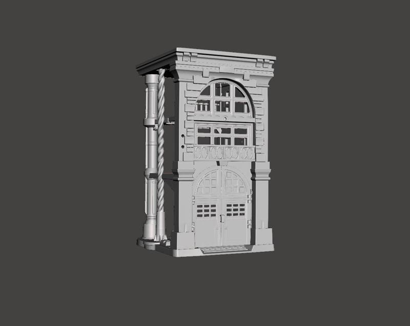 FAN ART RETRO The Real Ghostbusters FIREHOUSE
