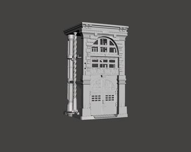 FAN ART RETRO The Real Ghostbusters FIREHOUSE
