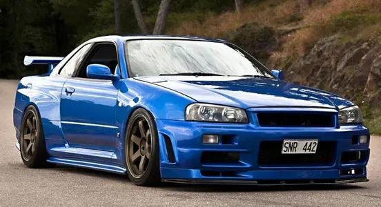 Nissan R34 GTR Lithophane