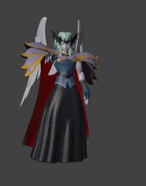 lucifer-king of the makai-saint seiya