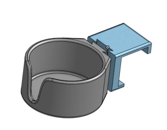 IKEA KURA glass holder